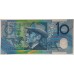 AUSTRALIA 1993 . TEN 10 DOLLARS BANKNOTE . ERROR . INK SMUDGE . WET INK TRANSFER